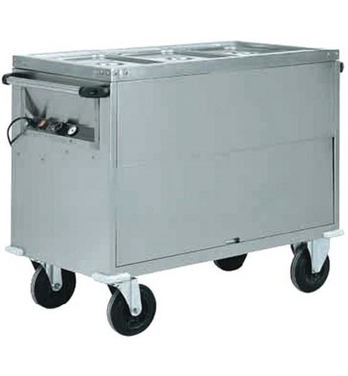 THERMO-SCHRANKWAGEN FÜR WASSERBÄDER.. 2x1/1 GN 200 h