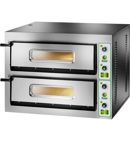 Elektrischer Pizzaofen FYL 2 Kammern 72x108x14 cm