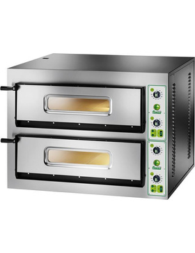 Elektrischer Pizzaofen FYL 2 Kammern 72x108x14 cm