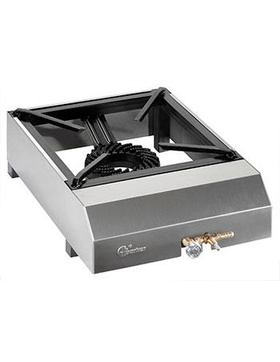 Fornello professionale piano cottura a gas da 7,5 kW Parker