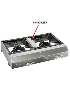Fornello professionale piano cottura a gas da 7,5 kW Parker