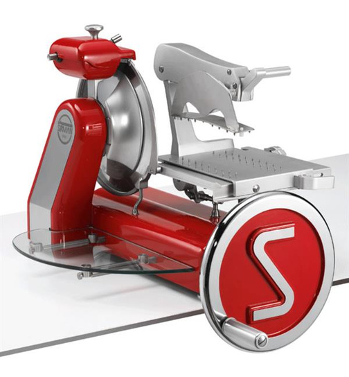 Affettatrice a volano ANNIVERSARIO 300 XL con piano vetro