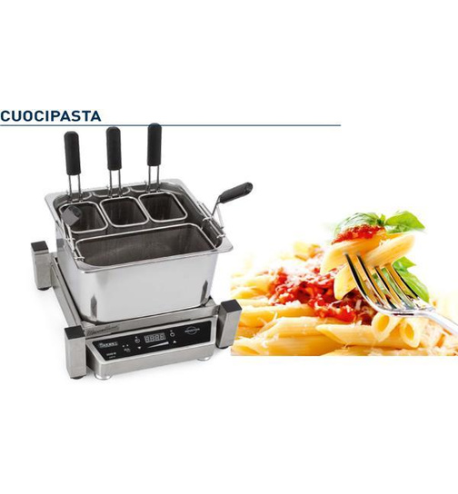 Cuocipasta mobile Marcellino sistema 4in1,...