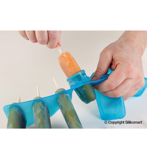 Silikomart Set Litaliano die Innovation für Eis am Stiel...
