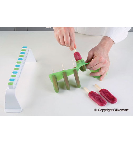 Silikomart Set Litaliano die Innovation für Eis am Stiel...