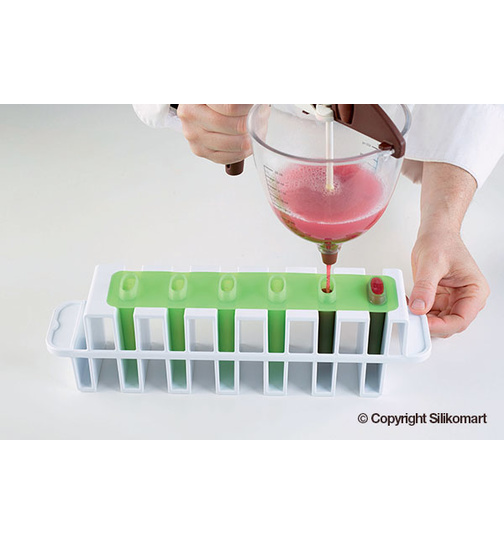 Silikomart Set Litaliano die Innovation für Eis am Stiel...