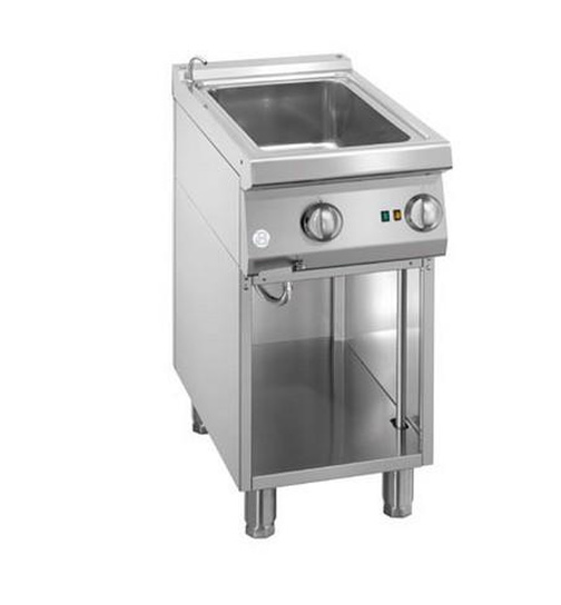 Electric bain marie, 1 basin with water inlet tap Series 700