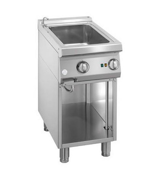 Electric bain marie, 1 basin with water inlet tap Series 700