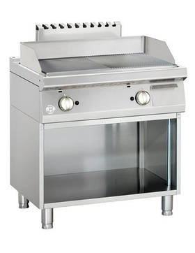 Gas-Griddleplatte mit Stahlplatte Serie 700